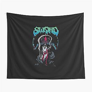 Retro Music The Sword Gifts For Music Fans Tapestry