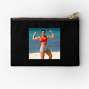 Fitness Trainer Sydney Cummings Zipper Pouches