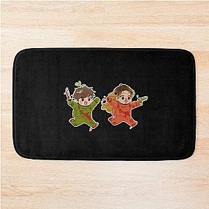 Sykkuno and valkyrae Bath Mat