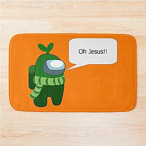 Sykkuno Says Oh Jesus  Bath Mat