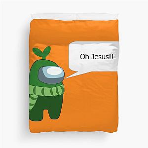 Sykkuno Says Oh Jesus  Duvet Cover