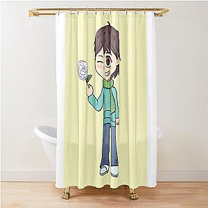 Sykkuno Chibi Fanart  Shower Curtain