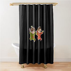 Sykkuno and valkyrae Shower Curtain