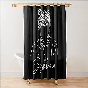 Sykkuno shirt Shower Curtain