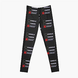 sykkuno Funny Single Taken Leggings