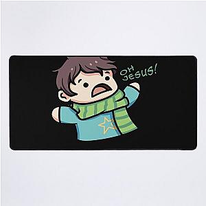 Sykkuno shirt Desk Mat