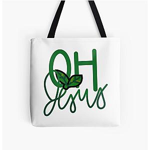 "Oh Jesus" - Sykkuno All Over Print Tote Bag