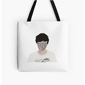 Sykkuno Art All Over Print Tote Bag