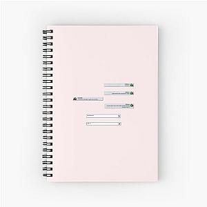 Corpse and Sykkuno flirting Spiral Notebook