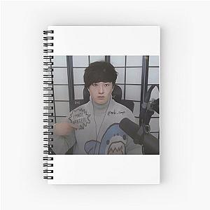 Sykkuno Fan Art Spiral Notebook