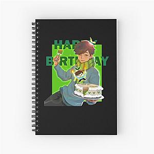 Sykkuno shirt Spiral Notebook