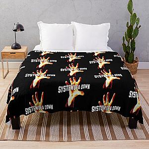 top best system of a down heavy metal band Throw Blanket