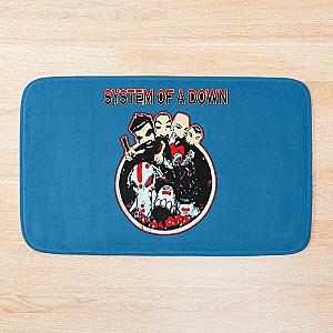 Member of system of a down cartoon Bath Mat