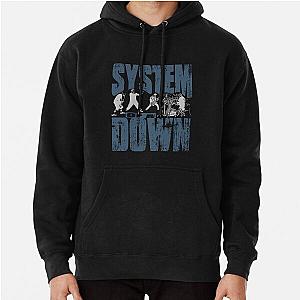 System of a Down illustration of cute leopard Pullover Hoodie