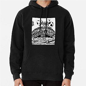 System of a Down Black And White System Of A Metal Poster Pullover Hoodie