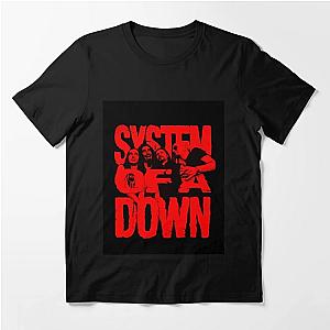 System of a Down Red Frame Essential T-Shirt