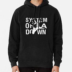 system of a down white Pullover Hoodie