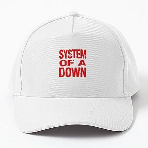 System Of A Down Logo (Red Version) Baseball Cap