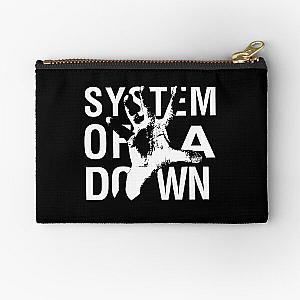 system of a down white Zipper Pouch
