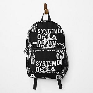 system of a down white Backpack