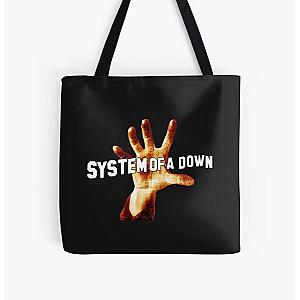 System Of A Down Art All Over Print Tote Bag