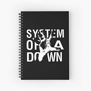 system of a down white Spiral Notebook