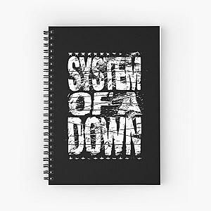 Official System Of A Down Spiral Notebook