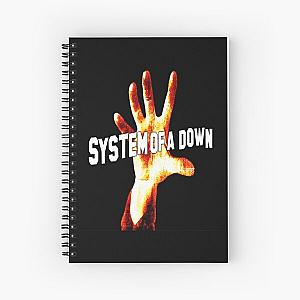 top best system of a down heavy metal band Spiral Notebook