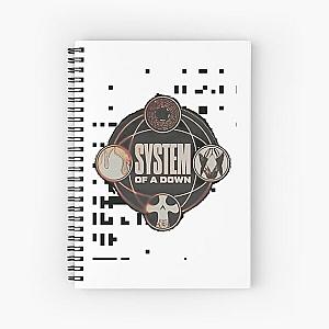 system of a down 6 Spiral Notebook