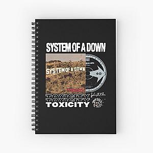 System Of A Down Music toxicity Spiral Notebook