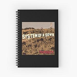 retro system of a down Spiral Notebook