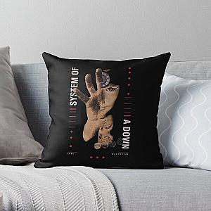 System Of A Down hand Throw Pillow