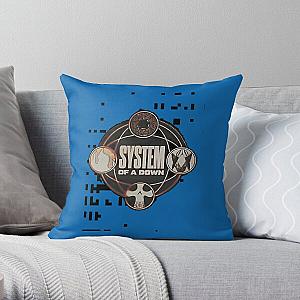 system of a down 6 Throw Pillow