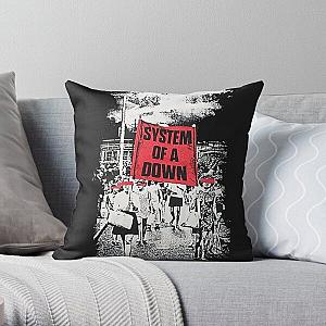 system of a down 8 Throw Pillow