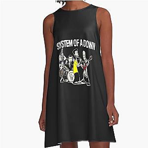 System Of A Down Art A-Line Dress