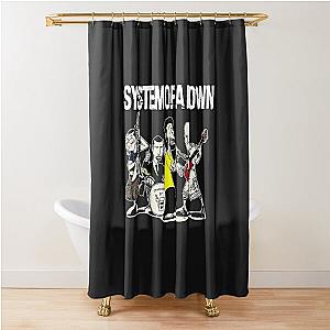 System Of A Down Art Shower Curtain