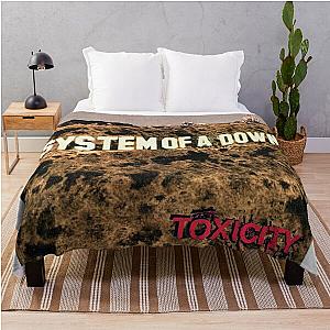 System of a Down Toxicity Throw Blanket