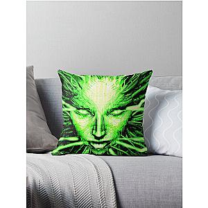 SHODAN  System Shock Throw Pillow