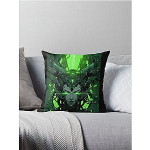 SHODAN - System Shock - Immortal Machine  Throw Pillow