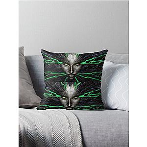 System Shock - Sodan Throw Pillow