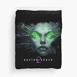 System Shock 2 Shodan Logo Custom Duvet Cover