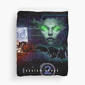 System Shock 2 Custom Poster Art Duvet Cover