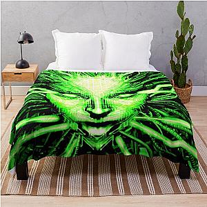 SHODAN  System Shock Throw Blanket