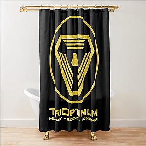 TriOptimum Logo Inspired By System Shock Essential   Shower Curtain