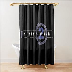 System Shock 2 Logo Shower Curtain