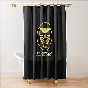 TriOptimum Logo inspired by System Shock Essential T-Shirt Shower Curtain