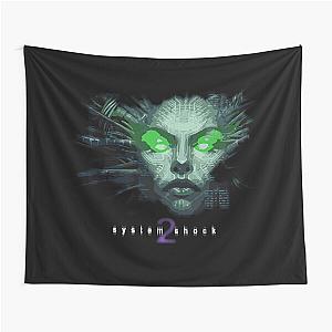 System Shock 2 Shodan Logo Custom Tapestry