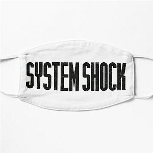 System Shock Logo Black Flat Mask