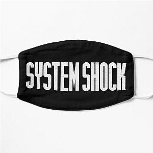 System Shock Logo White Flat Mask