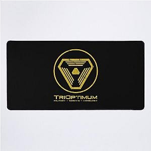 TriOptimum Logo inspired by System Shock Essential . Desk Mat